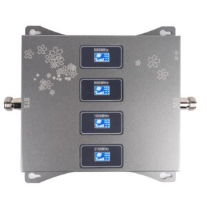 Gsm Signal Booster Mobile Signal Repeater Quad Band GSM 800 900 1800 2100mhz Mobile Signal Repeater for Home and Office
